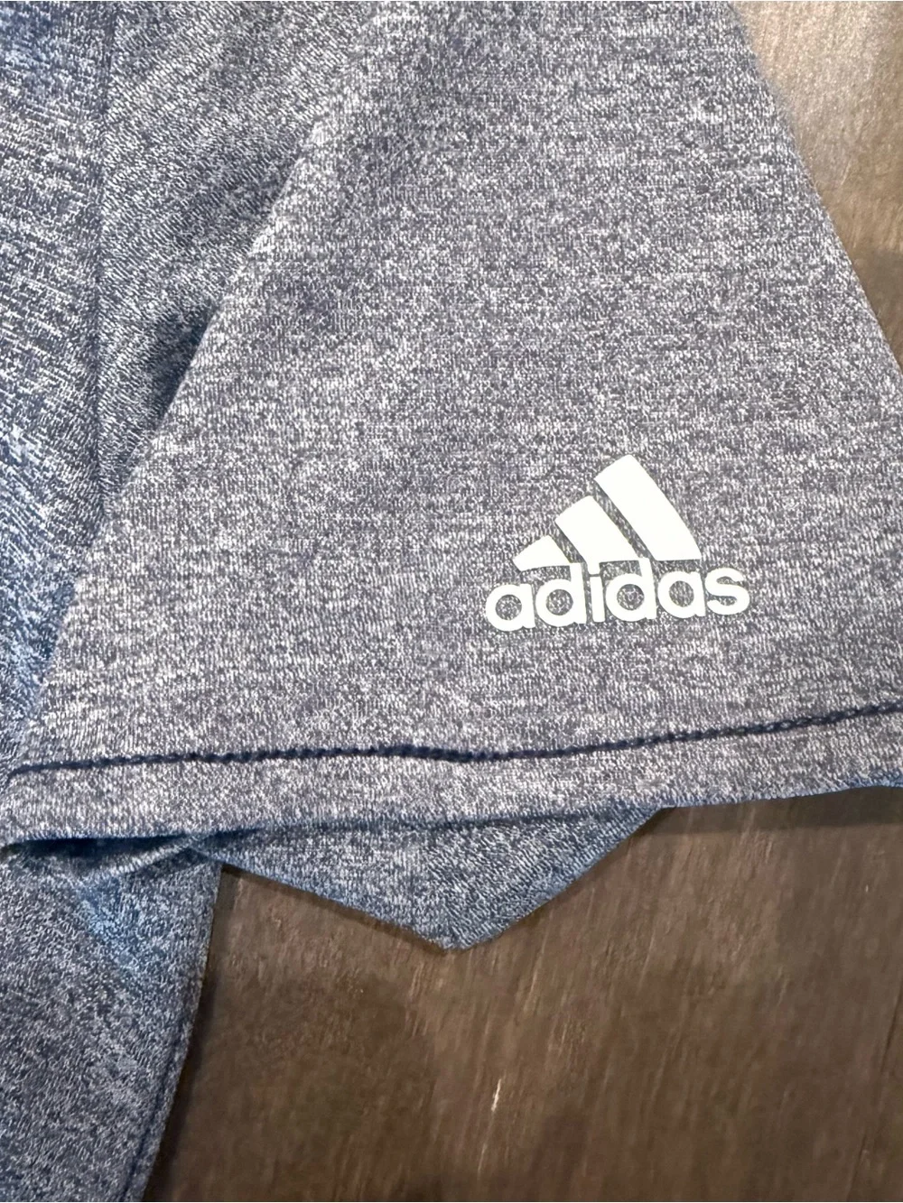 adidas Men’s Heather Navy Performance Polo